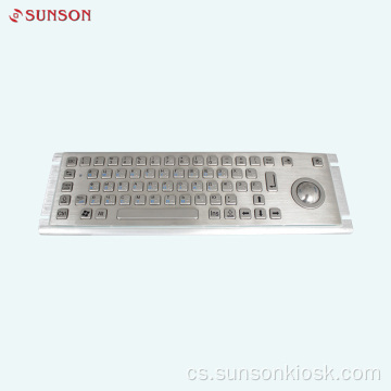 Anti-riot Metal Keyboard for Information Kiosk